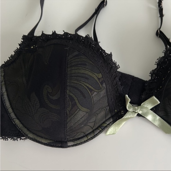 Elle Macpherson Intimates Black Padded Bra 34B - Picture 2 of 8